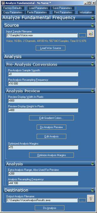 Fundamental frequency analysis document (pitch/note)