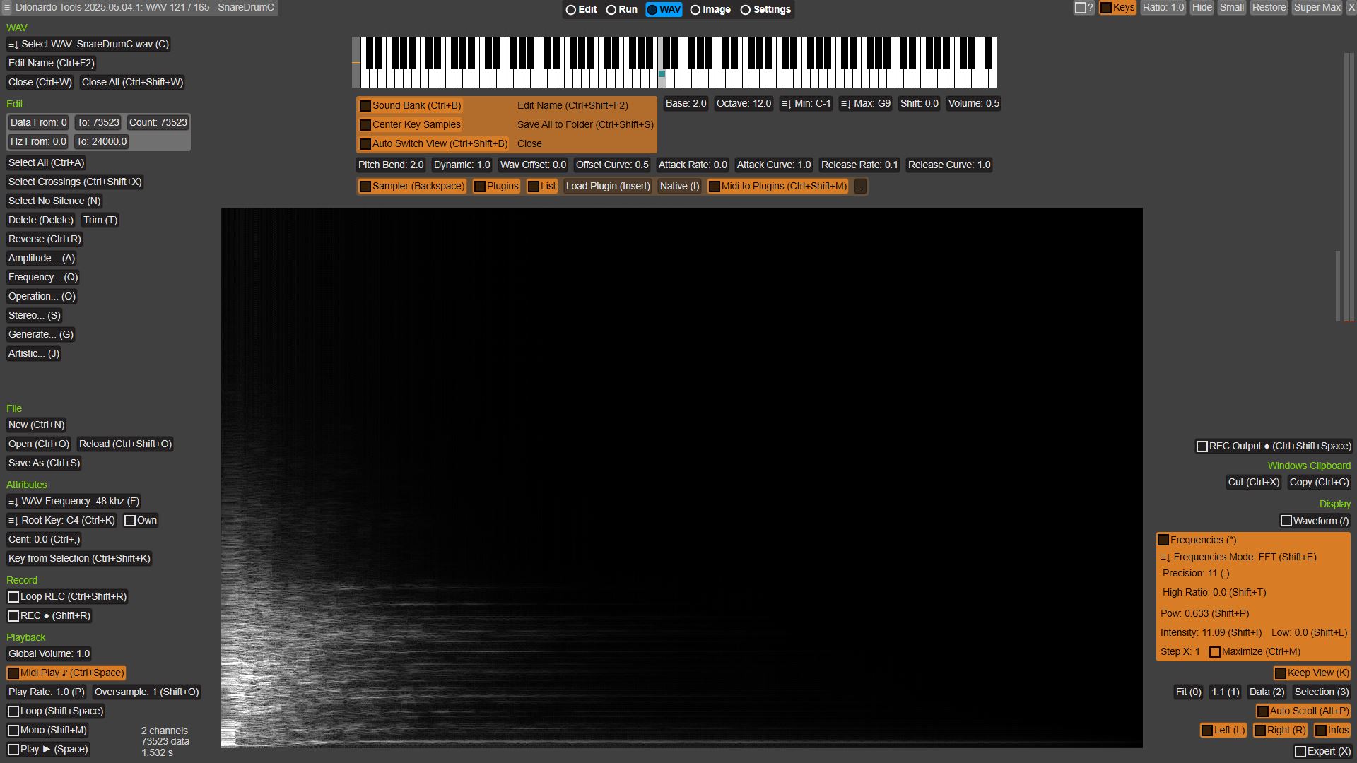Frequency view